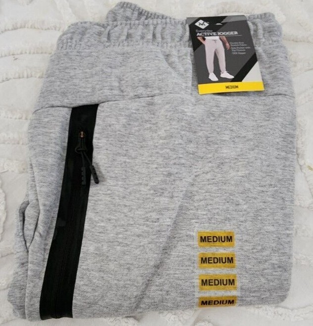 Men’s Everyday Active Jogger Pants/Lt.Gray color/sizes from S – XXL