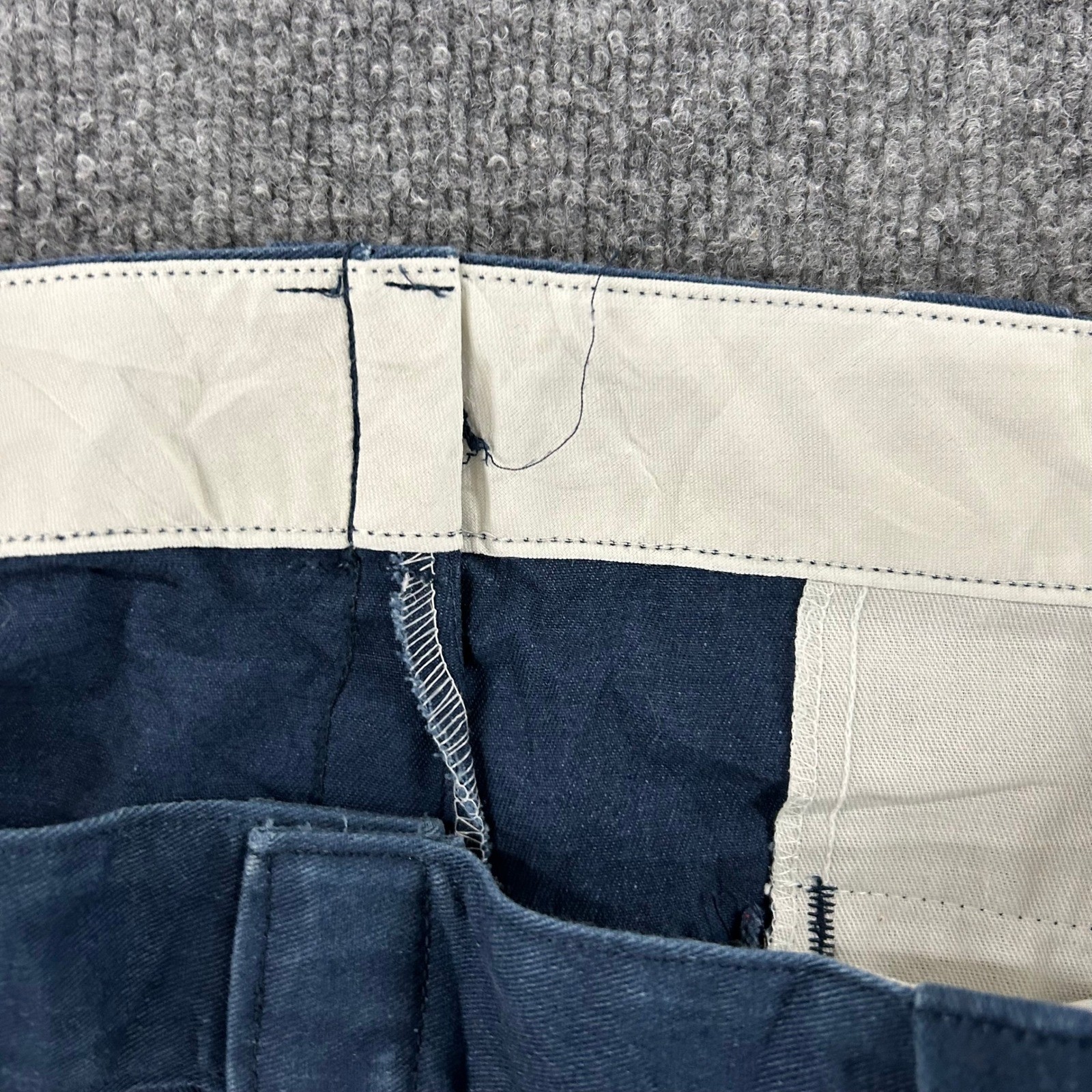 Dickies Pants Mens Size 38×24 Blue Straight Leg Twill Casual Workwear Utility