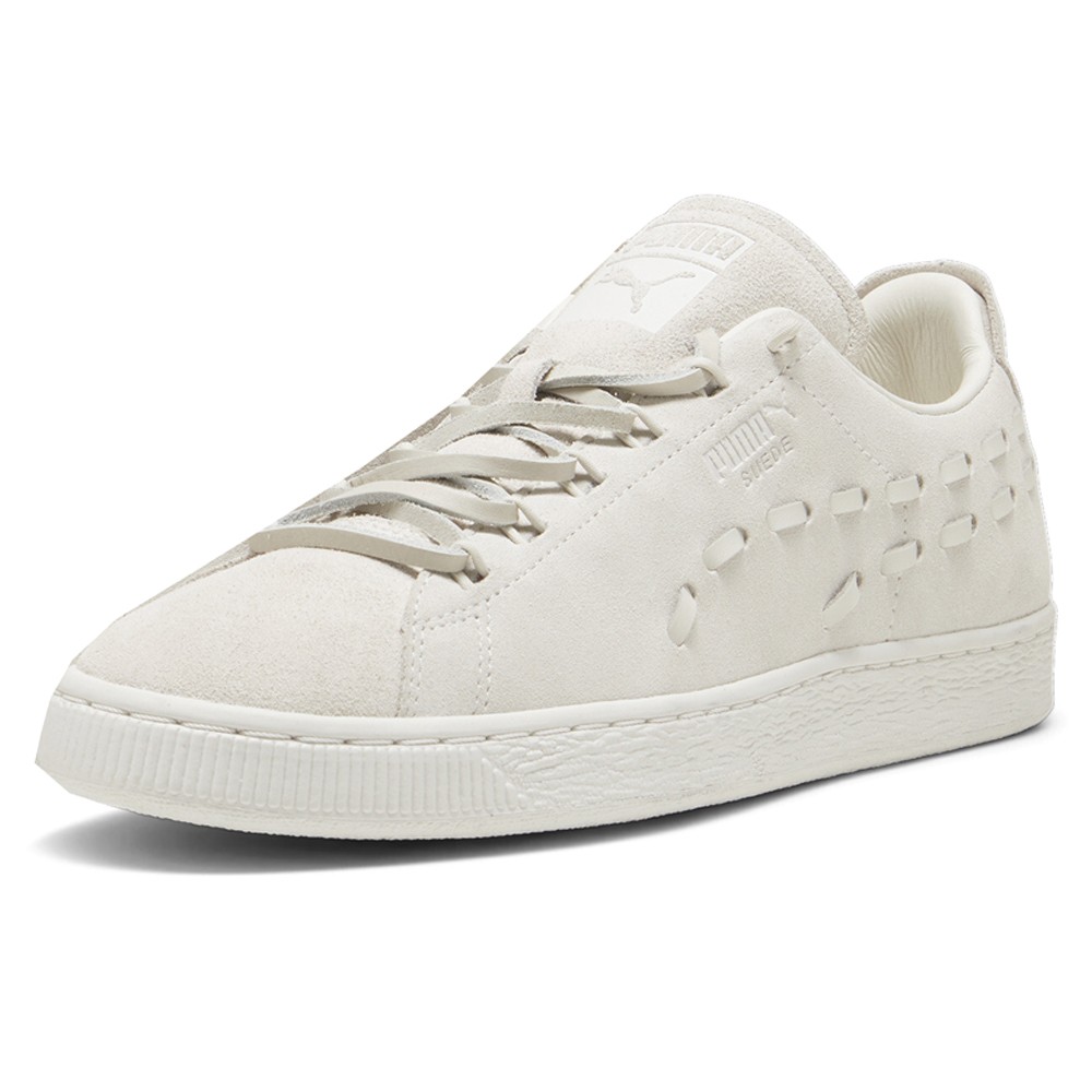 PUMA Suede Decon Lace Up Mens Off White Sneakers Casual Shoes 39649402