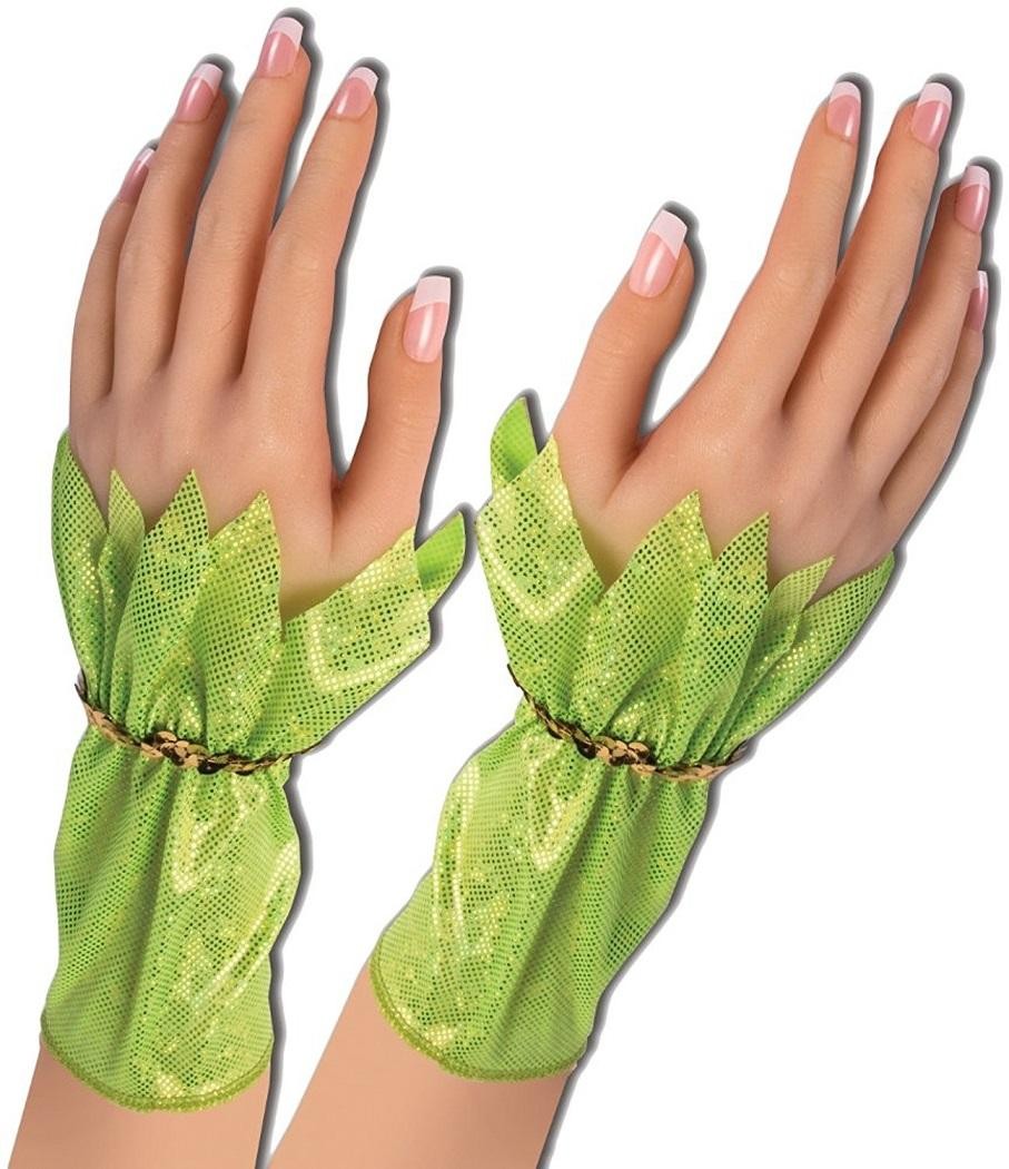 Miss Pixie Gloves Tinker Bell Fairy Fancy Dress Up Halloween Costume Accessory