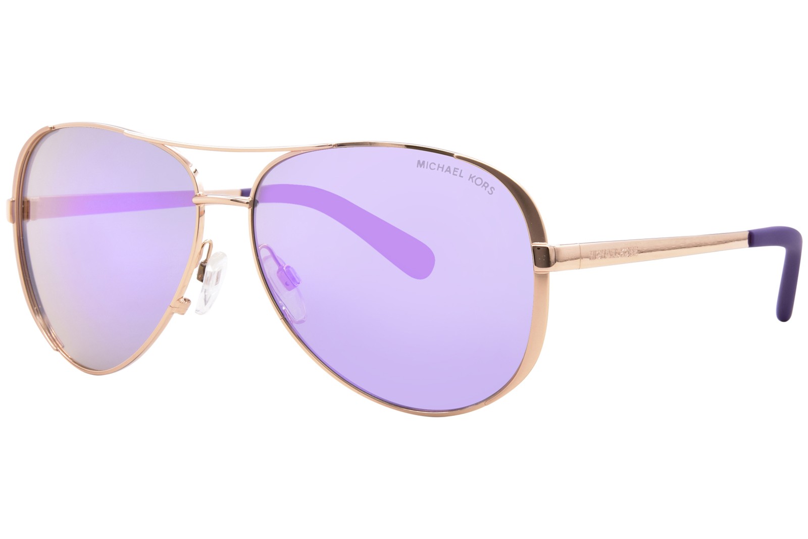 Michael Kors Chelsea MK5004 MK/5004 1003/4V Rose/Gold Pilot Sunglasses 59mm