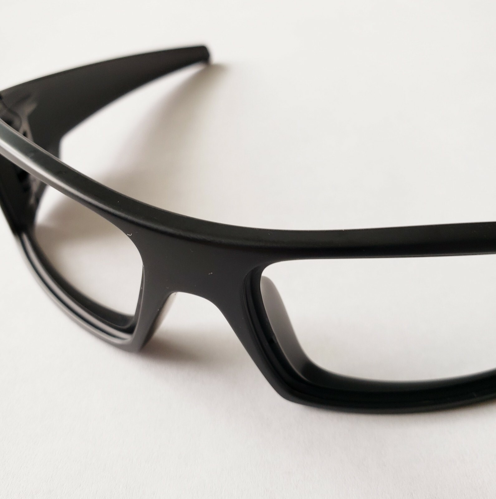 Oakley Gascan Matte Black Gunmetal Icons Replacement Frame Only Authentic OO9014