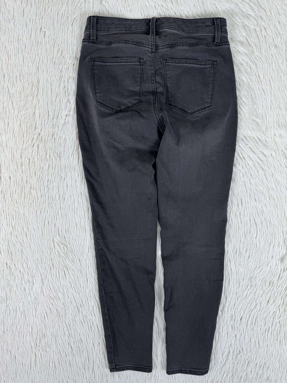Talbots Black Charcoal Wash Mid-Rise Jegging Denim Jeans Women’s Size 2P