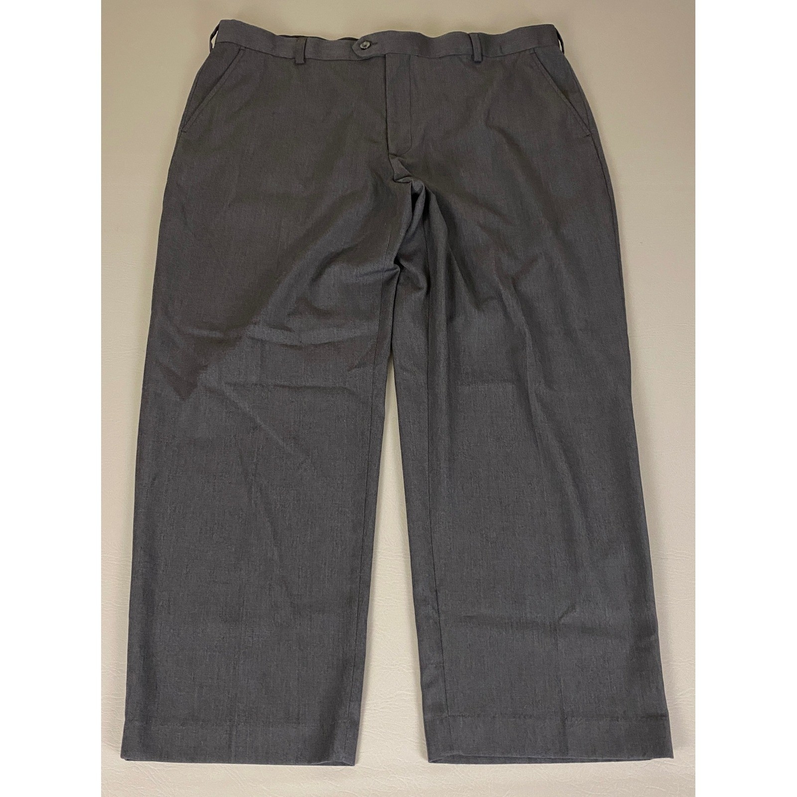 George Dress Pants Men’s 42×30 Graphite Gray Repreve Polyester Rayon Blend