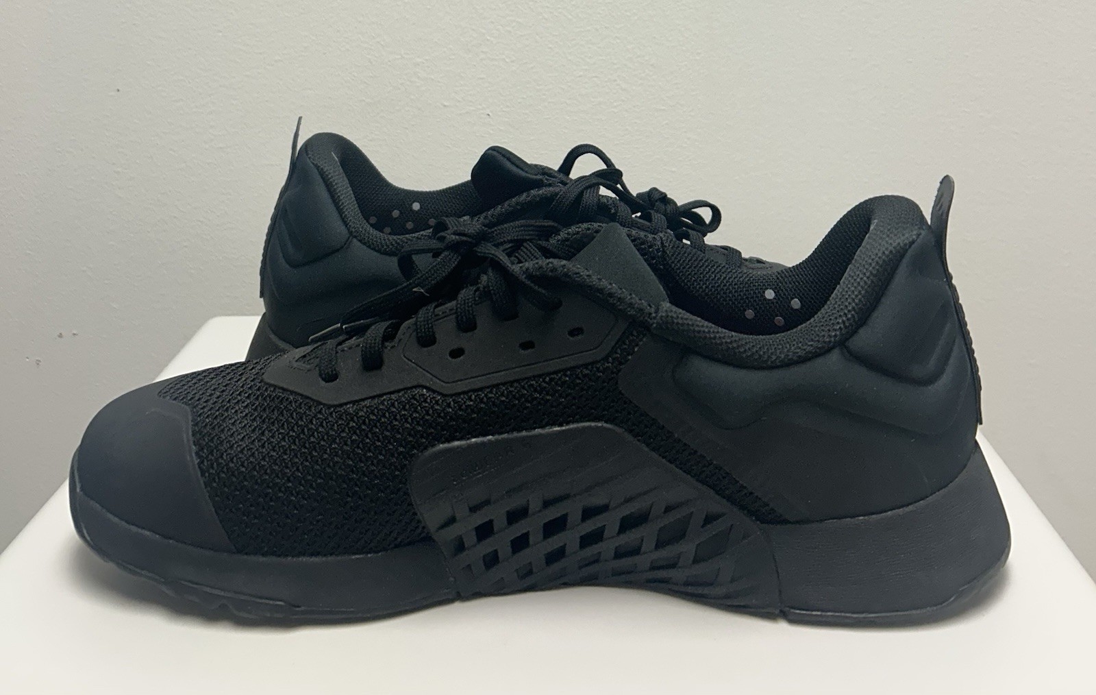 Size 14-Men’s Adidas Dropset 3 Training Shoes Black/Grey IG3861