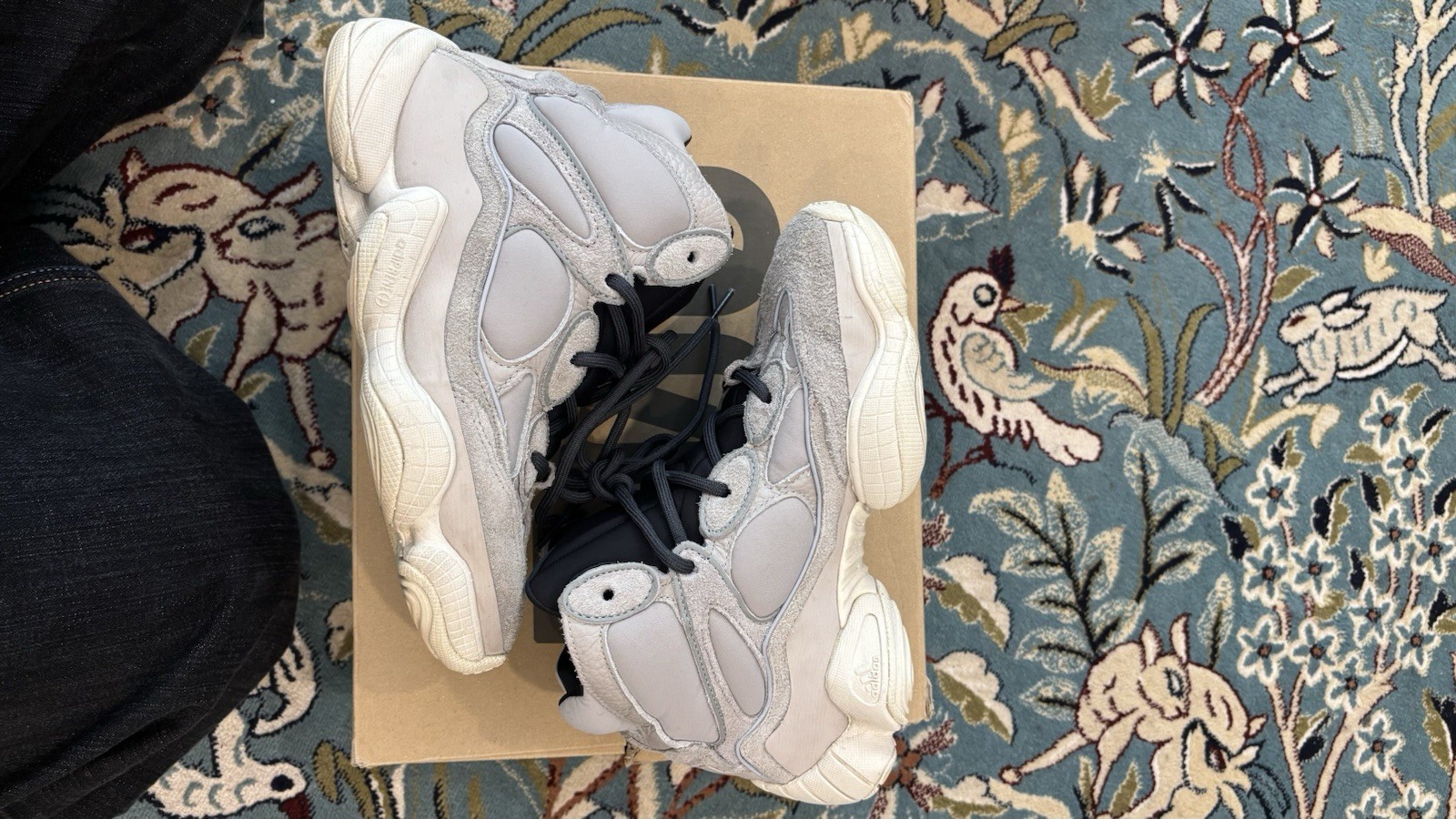 Size 7 – Yeezy 500 High “Mist Stone” – no box