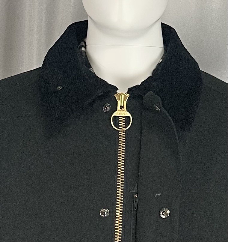 BARBOUR SiZE 42 = L/XL OS TRANSPORTER CASUAL JACKET NAVY BLUE NEW NWT $400.00