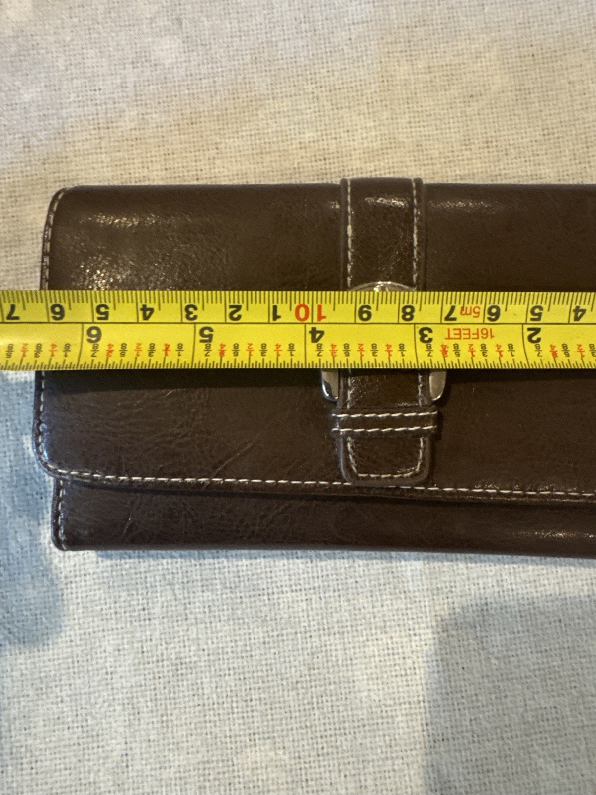 Credit Card Bill Wallet 7″ x 4″ Multiple Inside Comparts Incl Zip Compartment
