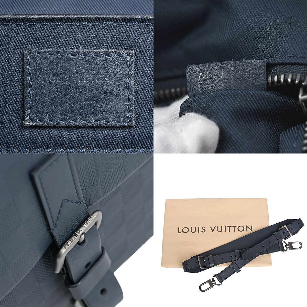 Louis Vuitton N41483 Dar Infini Loft 2way Shoulder Bag Handbag Leather r50_0812