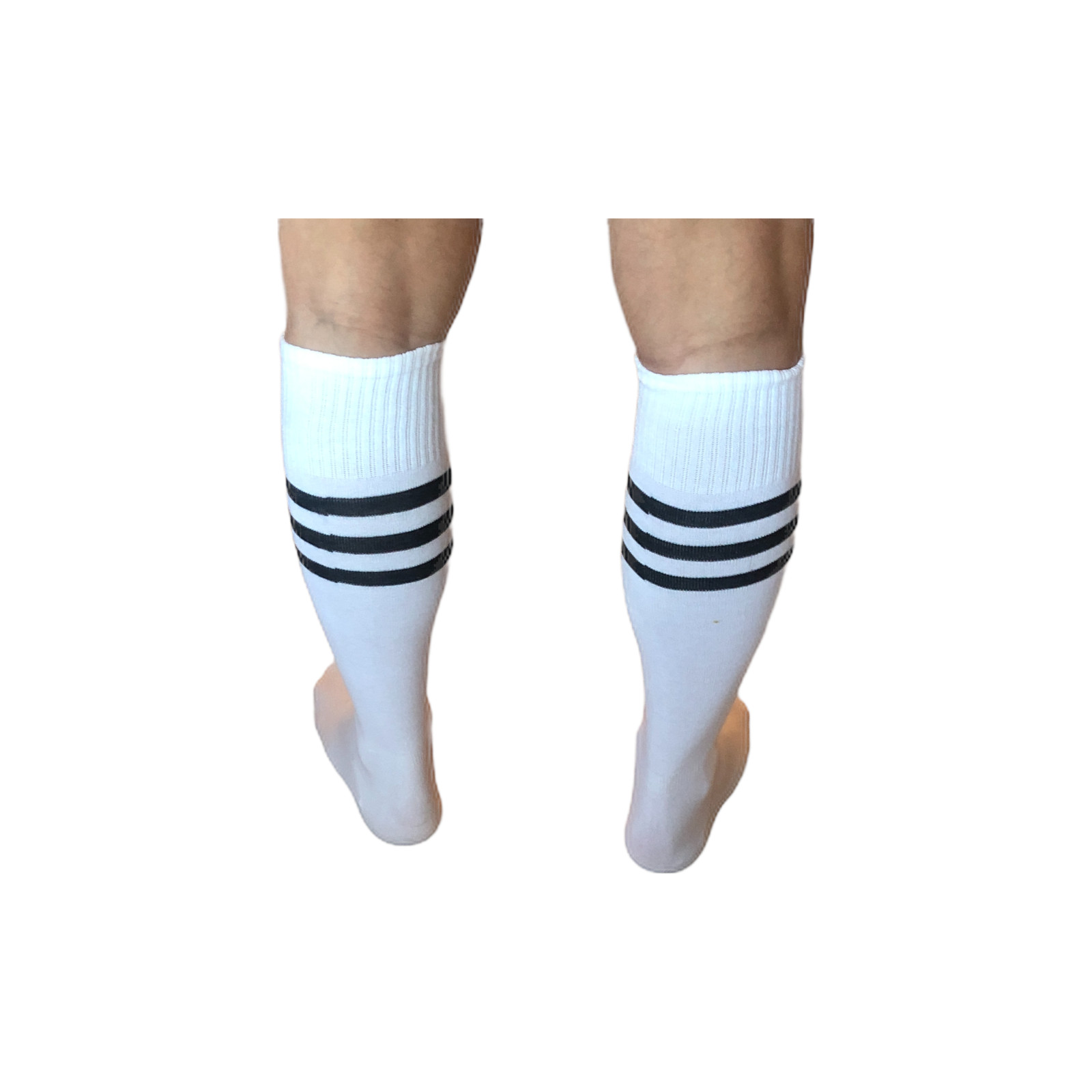 Men’s High Knee | Athletic Tube Socks | 80’s Looking | Classic Old School 10-13