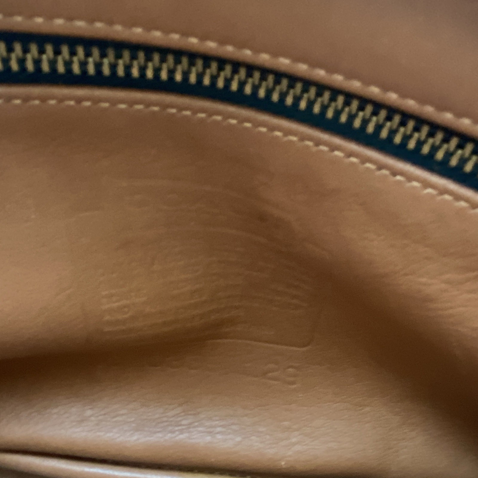 Coach Brown Crossbody Bag Zip Top Turn Lock Pockets Gold Hardware Bag Charm