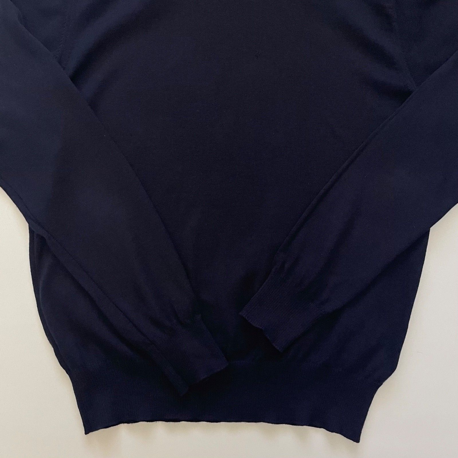 Asket Merino Wool Sweater Men’s Size M Regular Blue Made in Romania *Read