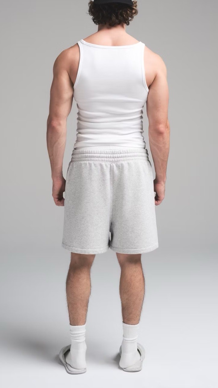 NEW Skims Men’s Cotton Blend Ribbed Tank Top – Single Pair – White – Medium
