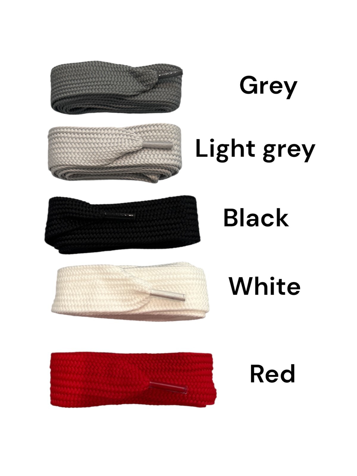 EXTRA WIDE Shoe Laces Strings Super Wide 3/4″ 1″ & 1 1/2″ 45″ 54″ 72 Long.