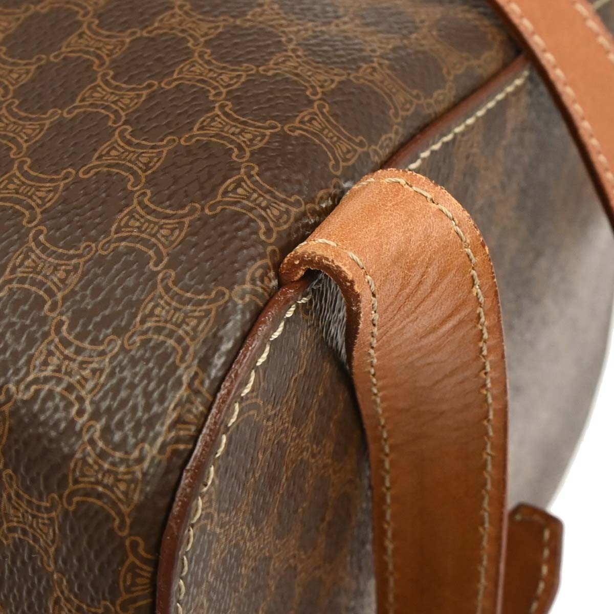 Celine Brown Macadam Backpack M95* 117075