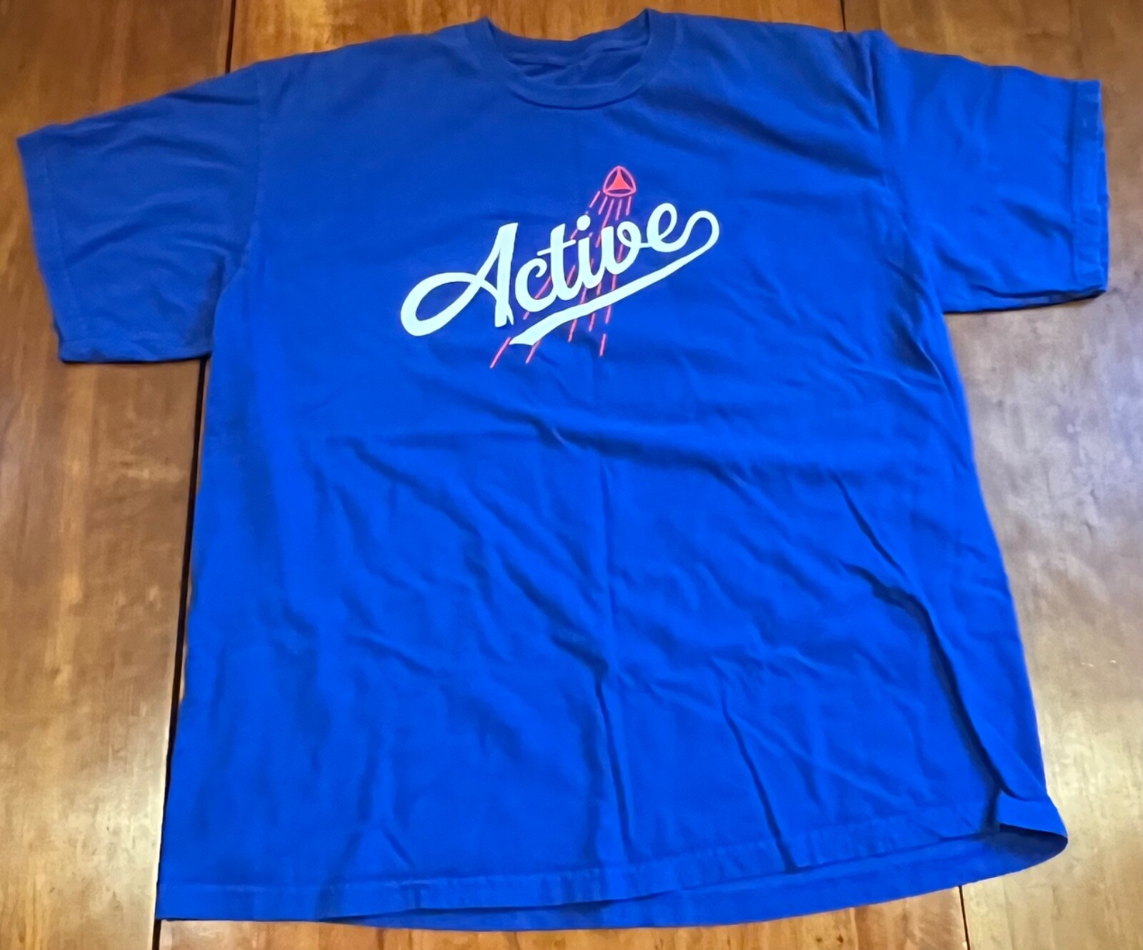 RARE Active Skateboards LA Dodgers Baseball Inspired Graphic T Shirt Men’s XL