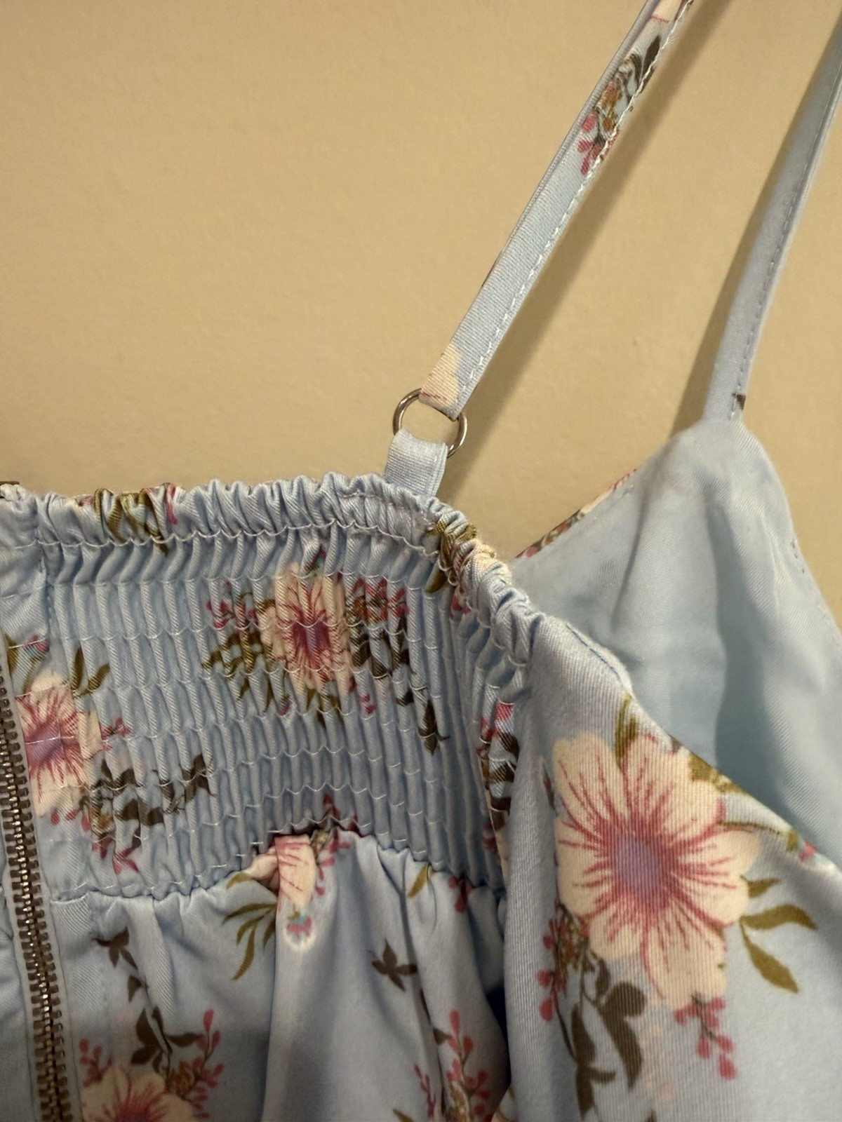 Free People In A Bubble Mini Dress – Bluebell Floral | Size Medium | NWT