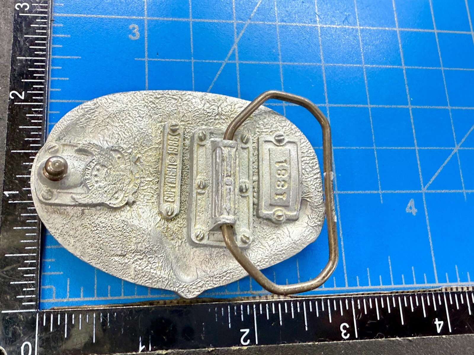 Construction Worker A Breed Apart Vintage The Great American Belt Buckle