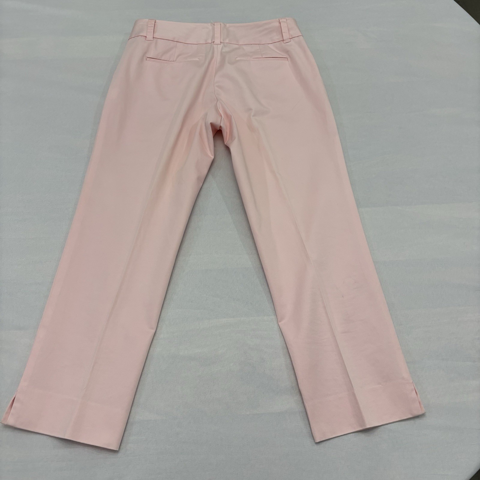 VINEYARD VINES Capri Pants Womens 98% Cotton Stretch Pink Back Pockets Sz 2