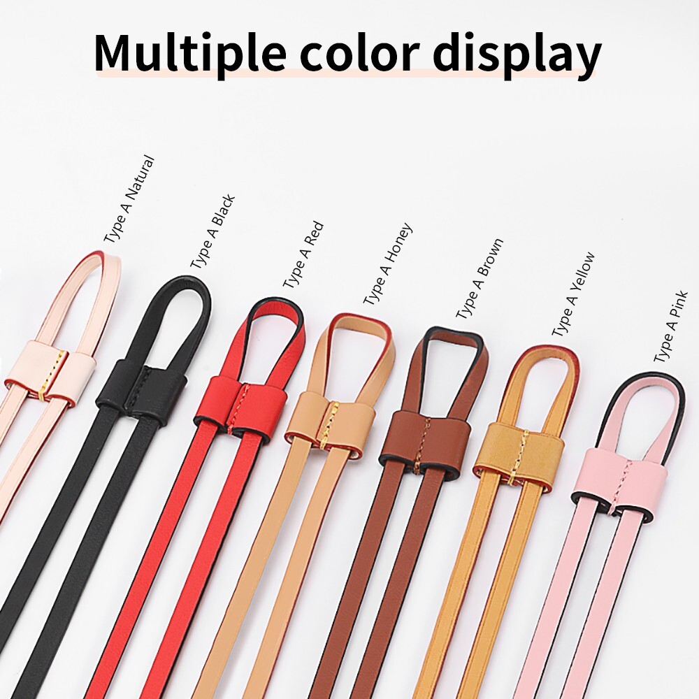 WUTA Bag Straps Drawstring for LV Noe BB nano Petit Bucket Bags Shoulder Genuine