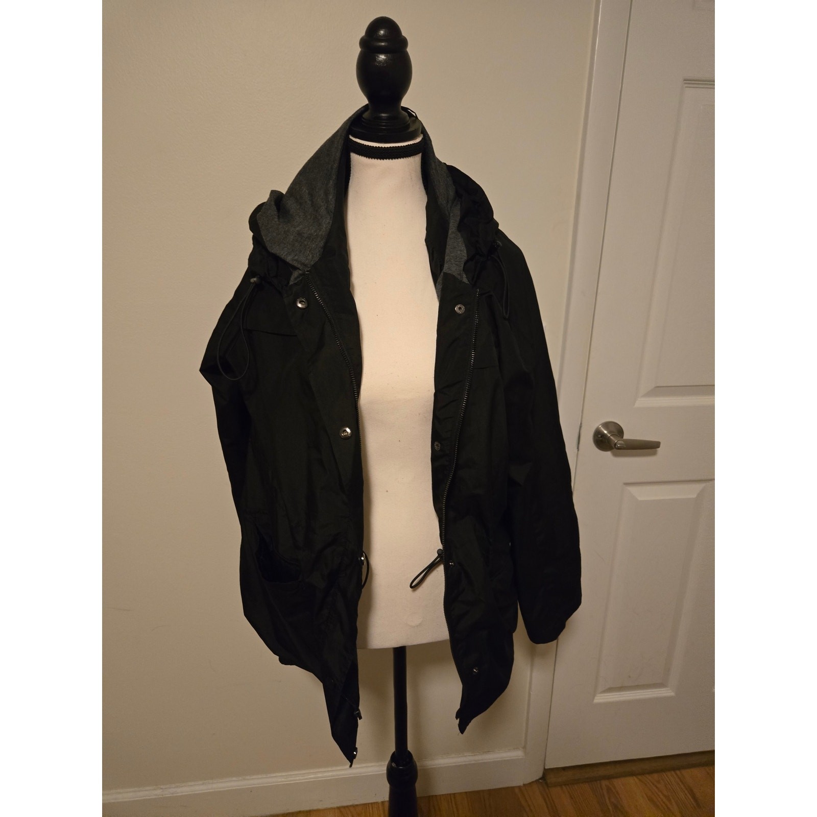 a•n•d e a w y 3-in-1 Black Raincoat