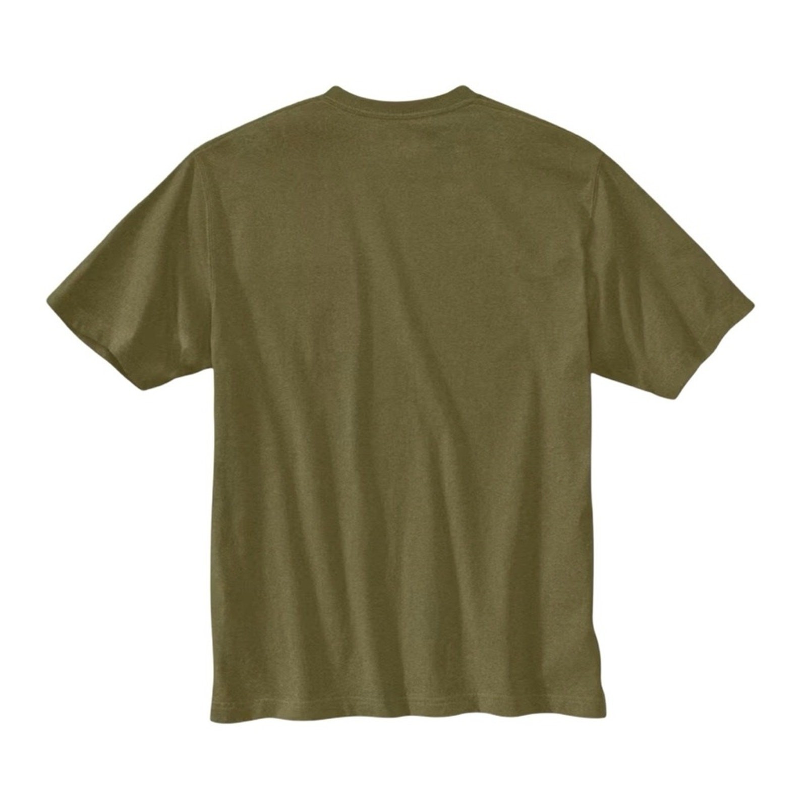 Carhartt K87 Loose Fit Heavyweight Pocket T-Shirt XL Tall Dark Bronzed Green