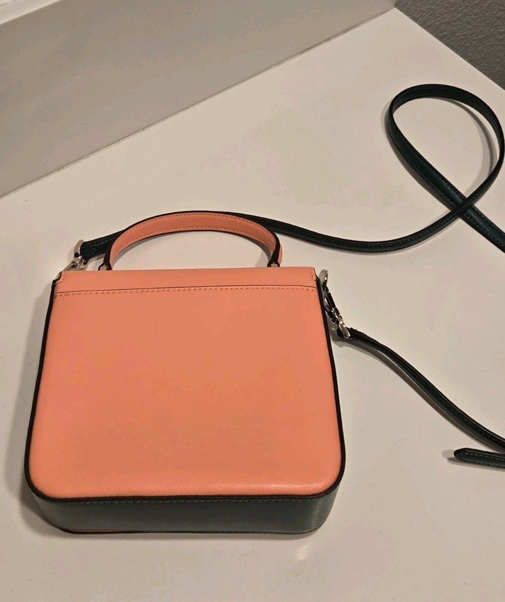 Kate Spade New York Staci Colorblock Square Crossbody Bag – Melon Ball Multi