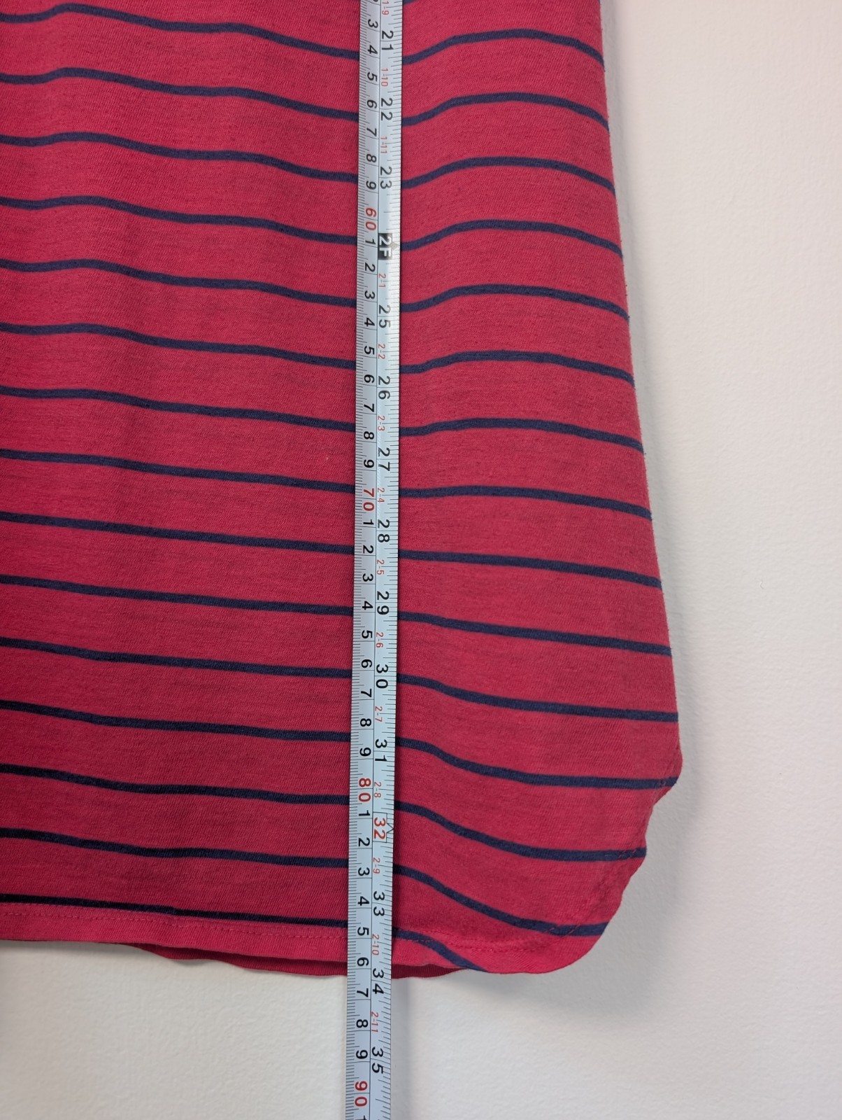 Victoria’s Secret Pink and Navy Striped Scoop-Neck Sleepwear