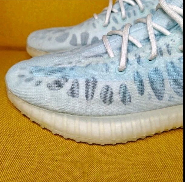 Yeezy Boost 350 V2 “Mono Ice” Blue White Sneaker Men’s Shoes Size 10