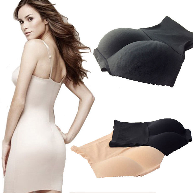 High Waist Padded Hips Seamless Panty Butt Lifter Enhancer Memory Foam Shapewear
