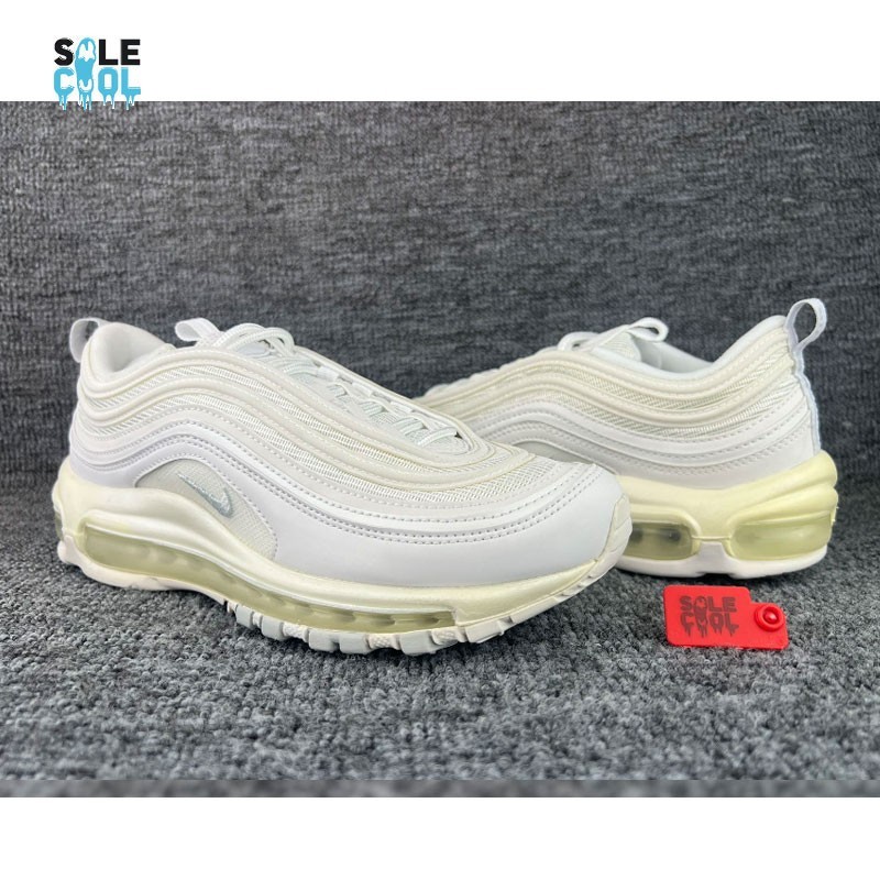 Nike Air Max 97 Triple White Pure Platinum Silver Women’s Shoes 921733-100