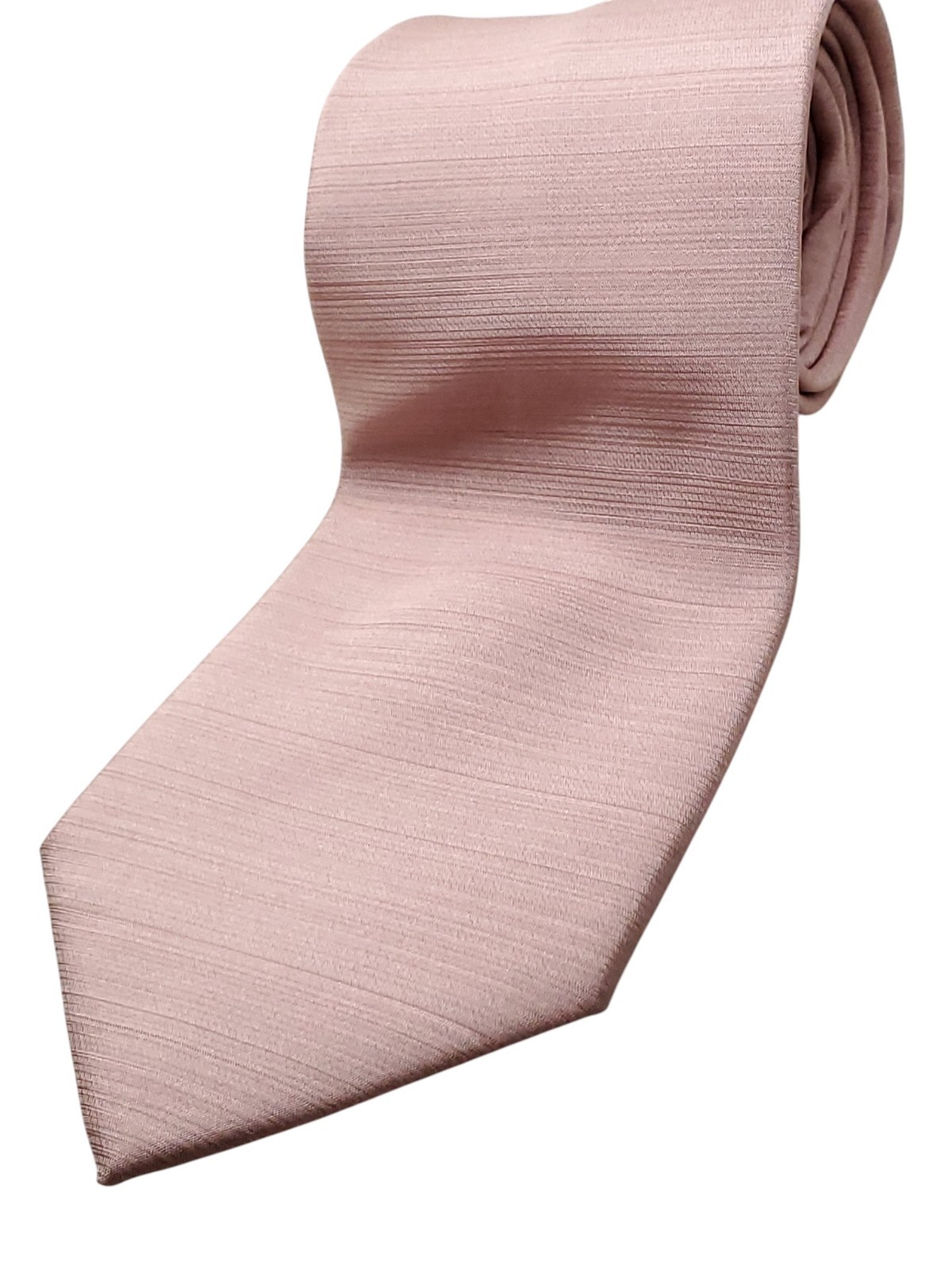 HI-TIE Handmade 100% Silk Tie Men’s Pink Necktie NEW