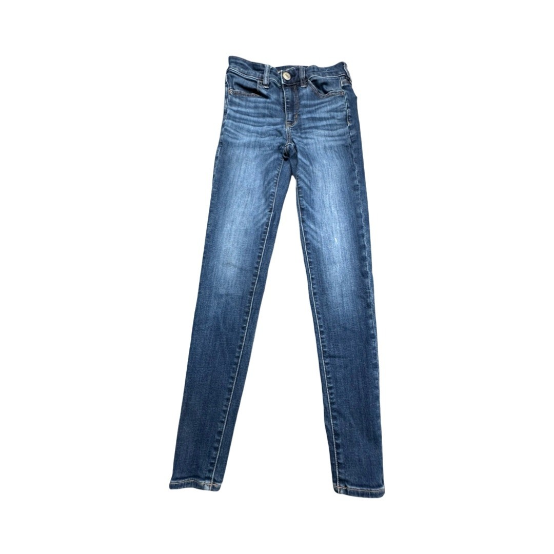 American Eagle Jegging Womens 2 Blue Hi-Rise Ne(x)t Level Stretch Skinny Jeans