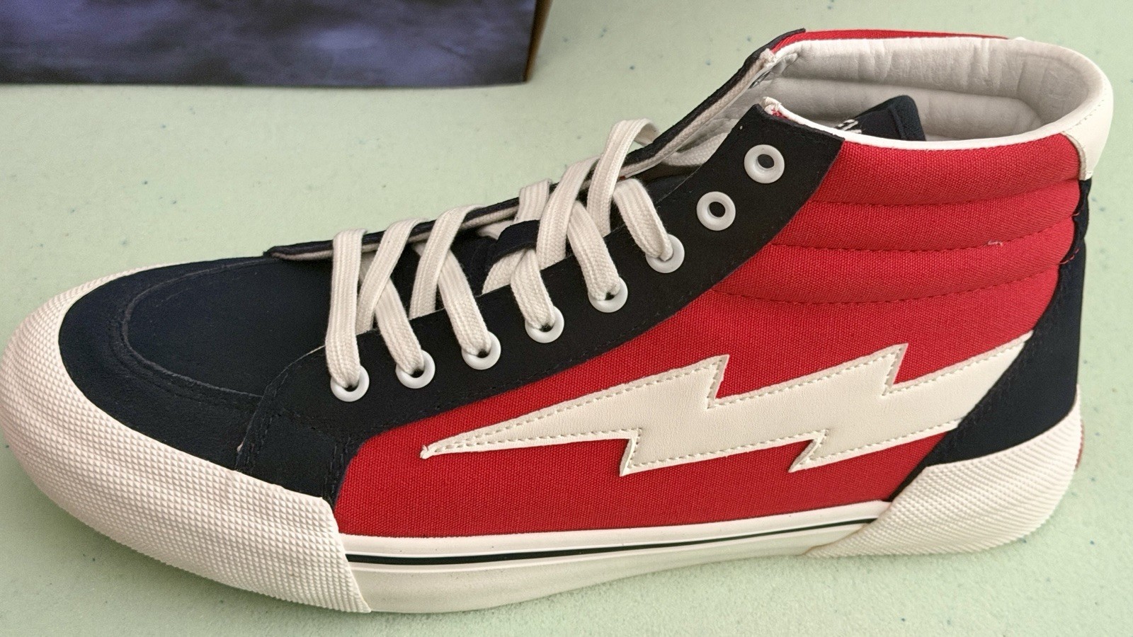 Revenge x Storm (Red/Navy/White) Canvas Lace-Up Men’s Midtop Sneakers US 10