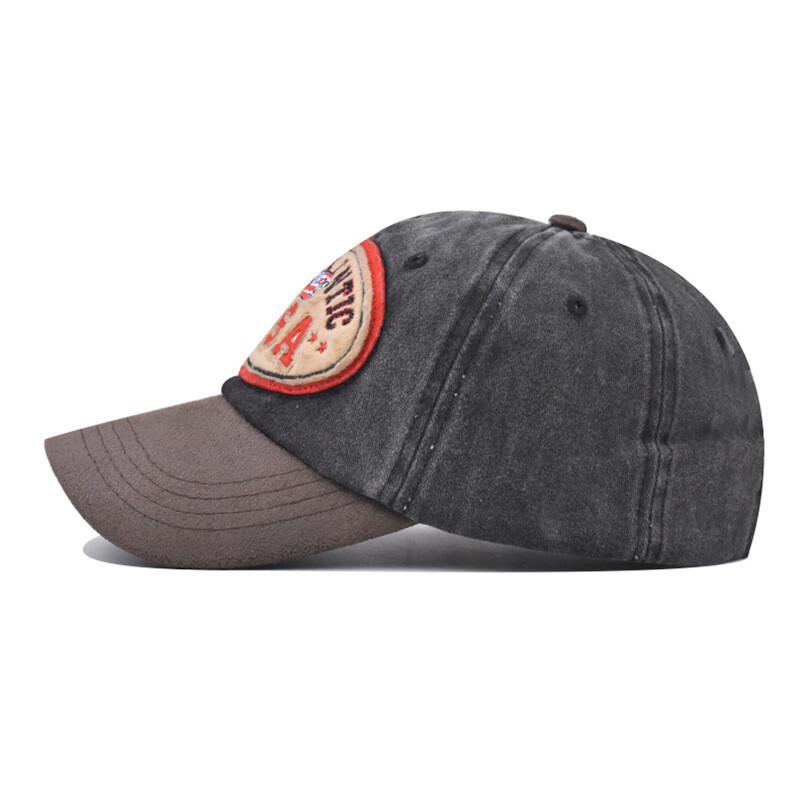 Men Dyed Washed Cotton New Plain Polo Style Baseball Ball Cap Hat Dad Trunker
