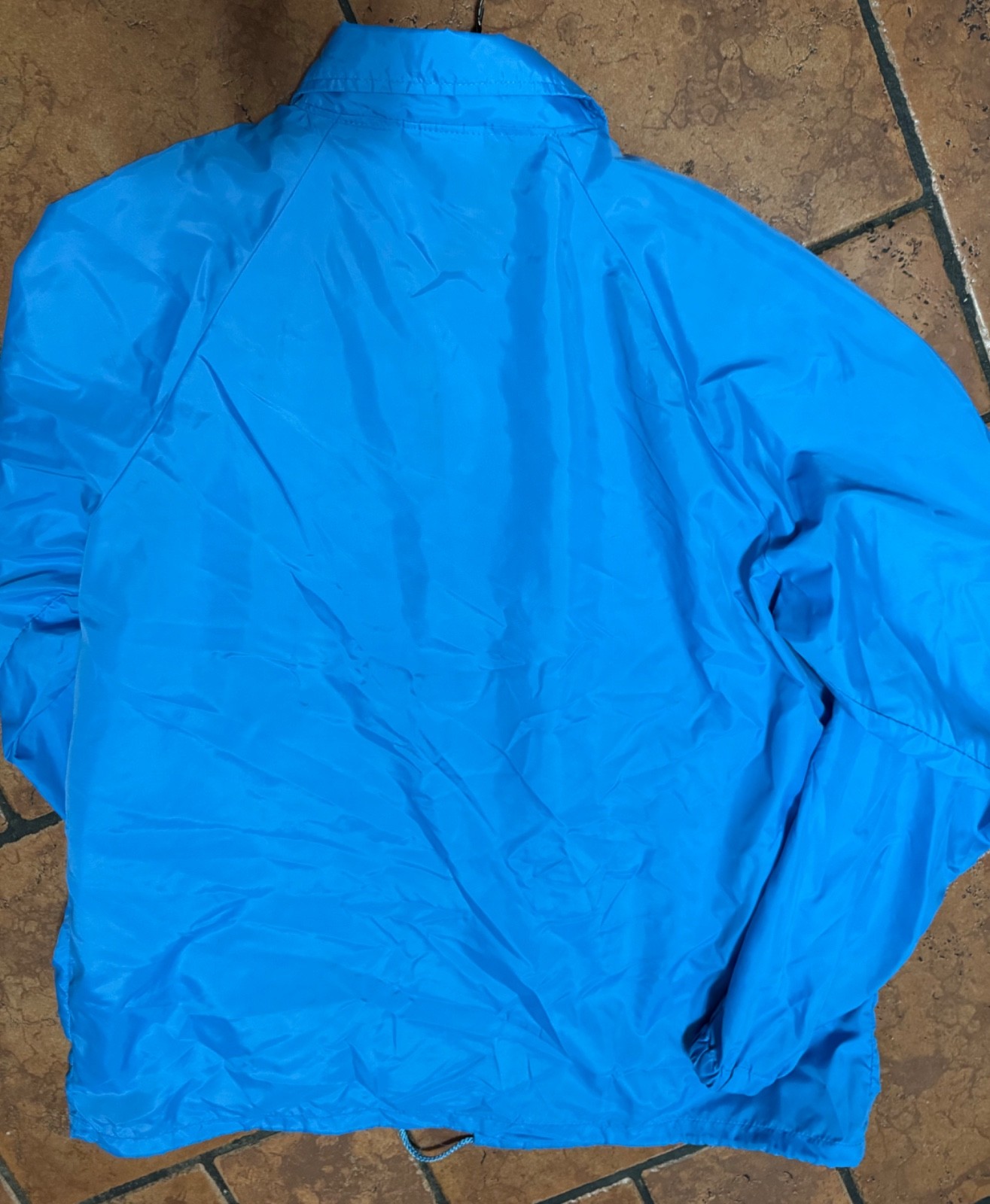 Union Carbide 1980s Hartwell Windbreaker Snap Up Jacket WV Chemical Plant- L