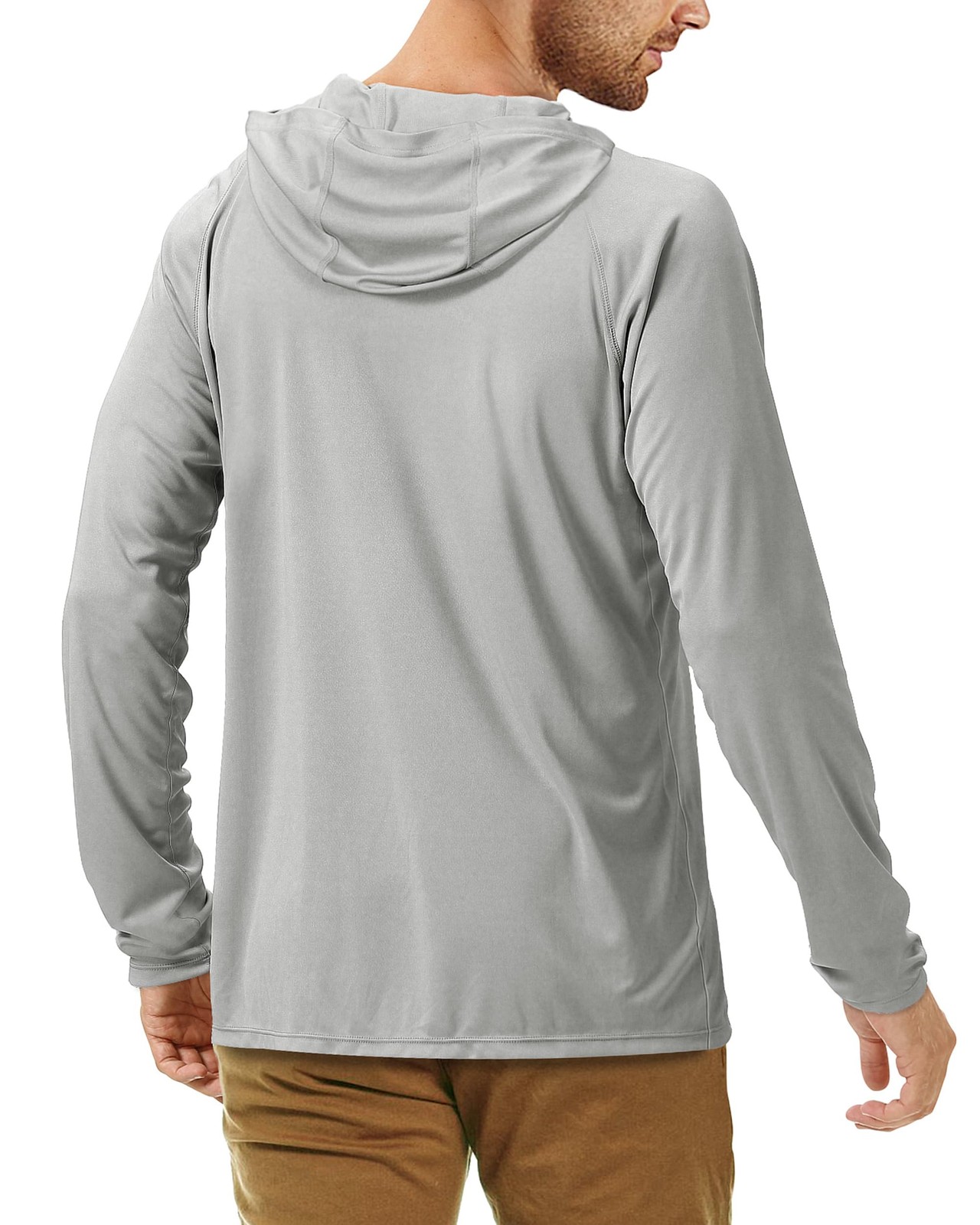 UPF 50+ Fishing Shirts for Men Long Sleeve Sun Protection Lightweight Outdoor…