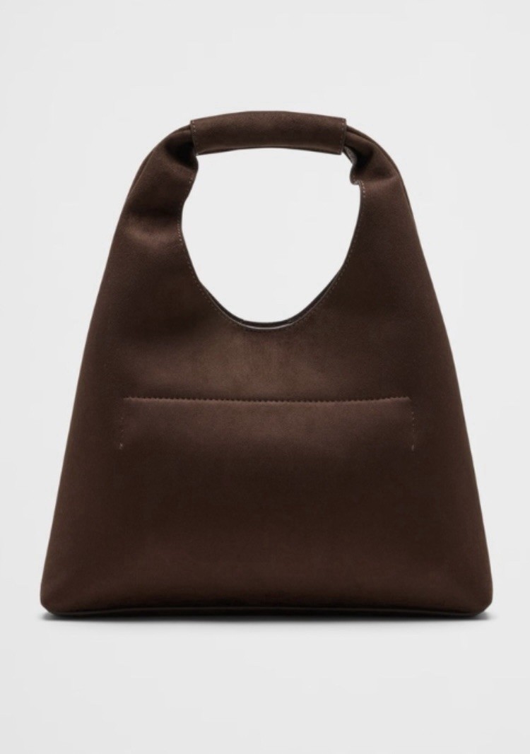 NWT BANANA REPUBLIC Vegan Leather Mini Slouchy Tote
