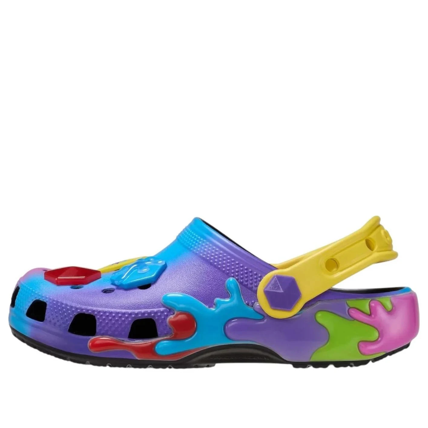 Crocs Gushers Classic 211487-90H Clog Men’s Multi Slip On Comfort Shoes JAX1380