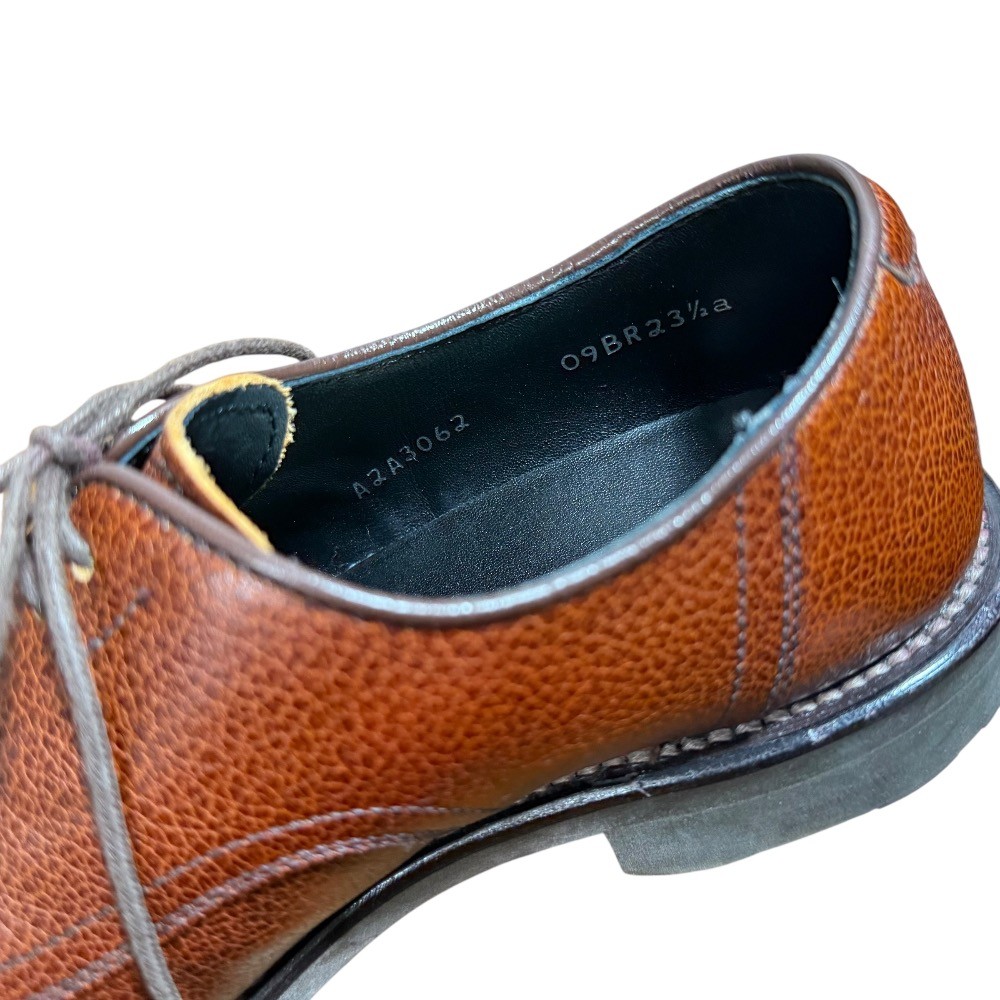 REGAL Leather Plain Toe Lace-Up Business Shoes, 9.3″”, Brown mens USED