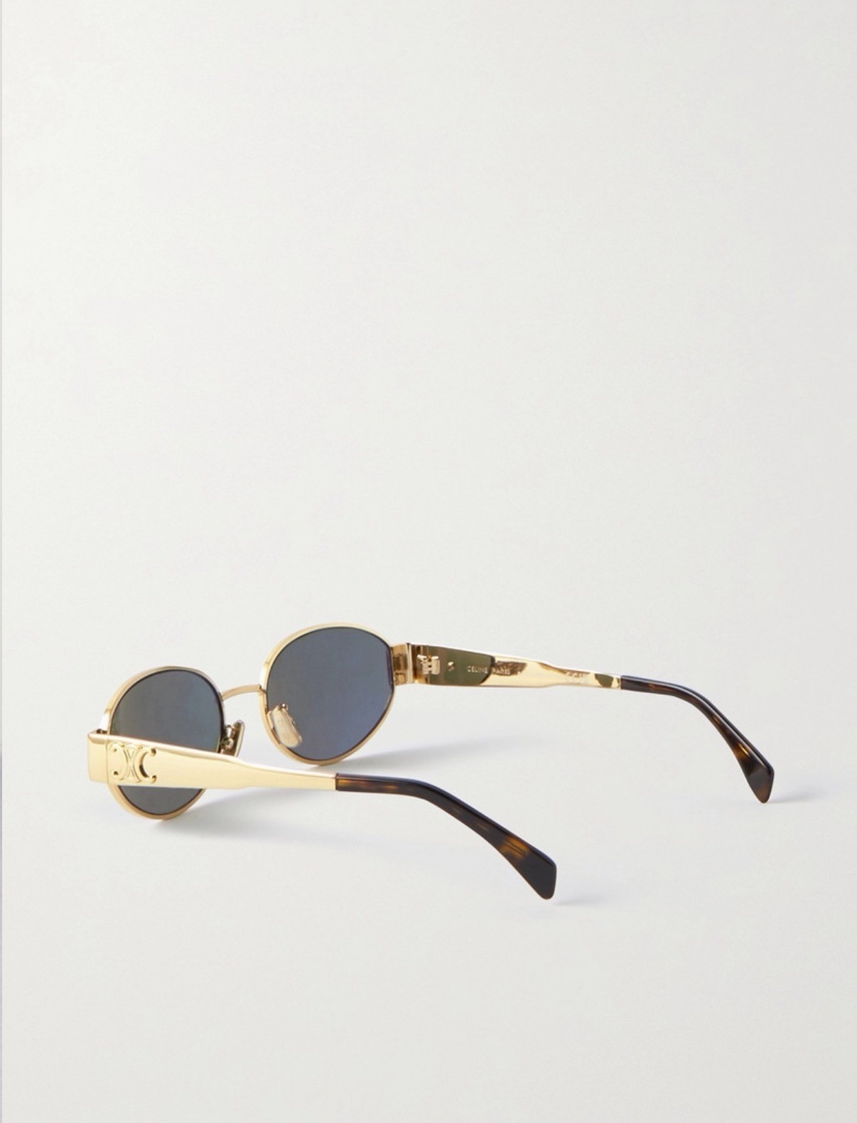 Celine Triomphe GoldSunglasses Case Included