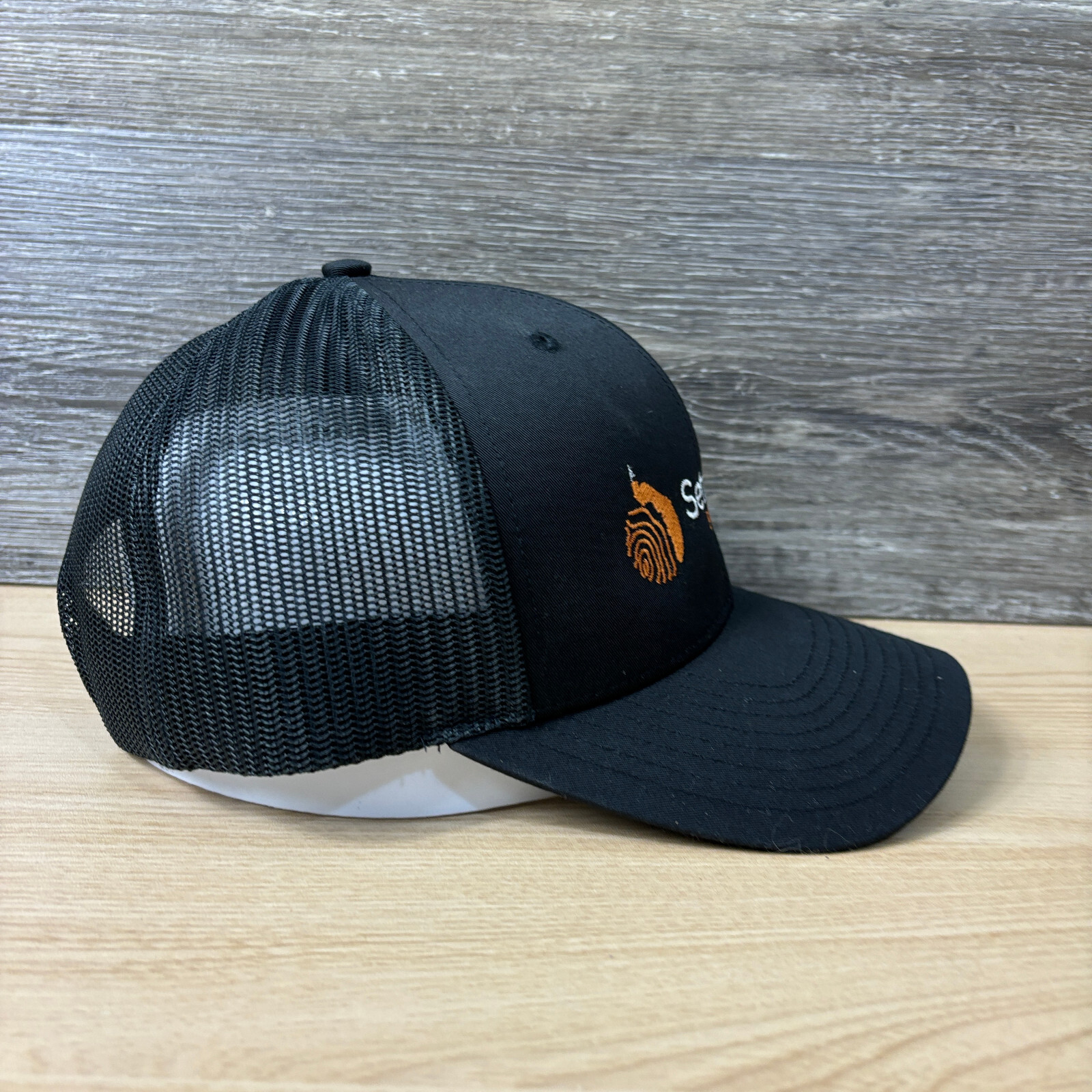 Setri Barrel Saunas Hat Cap Snap Back Black One Size Adjustable