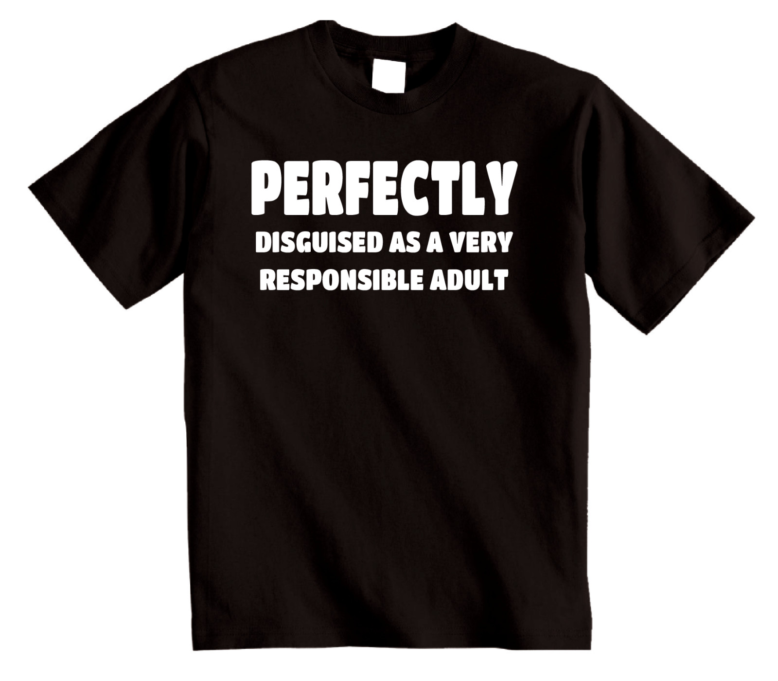 Responsible Adult T-Shirt – Top Funny, Rude, Novelty Tee to Elevate Your Style!