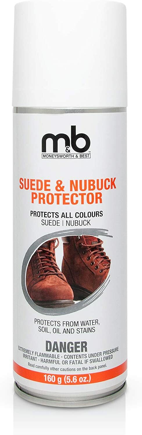 Moneysworth & Best Suede & Nubuck Color Protector Water Repellent Spray 5.6 oz
