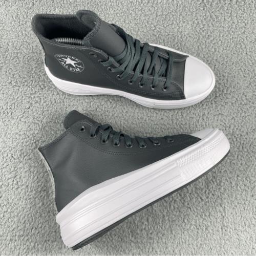 NEW Converse Chuck Taylor All Star Move Hi Iron Grey Platform Women’s 8.5 Grey