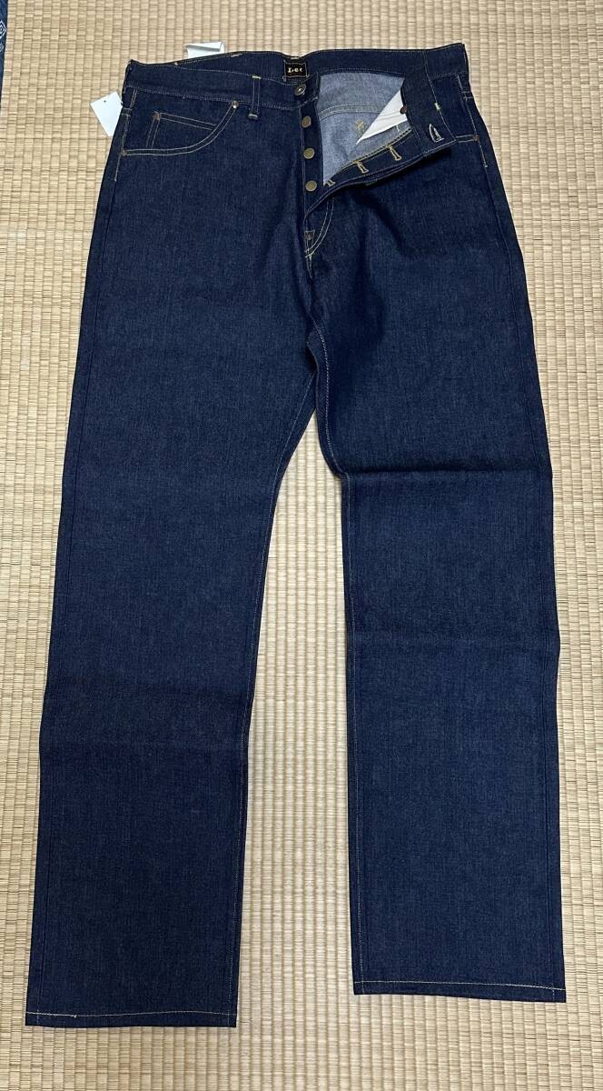 New Unused W33 Lee ARCHIVES RIDERS 101-Z 1945 MODEL 101Z Jeans LM6321-89