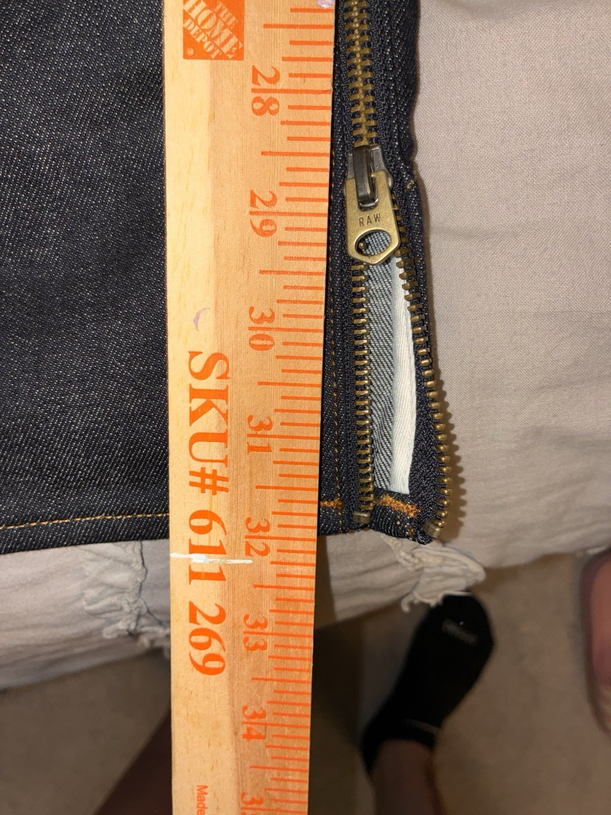 The Denim 100 by Ottolinger X G-Star Jeans – Sz 31/32 Tall Women’s – Raw Denim