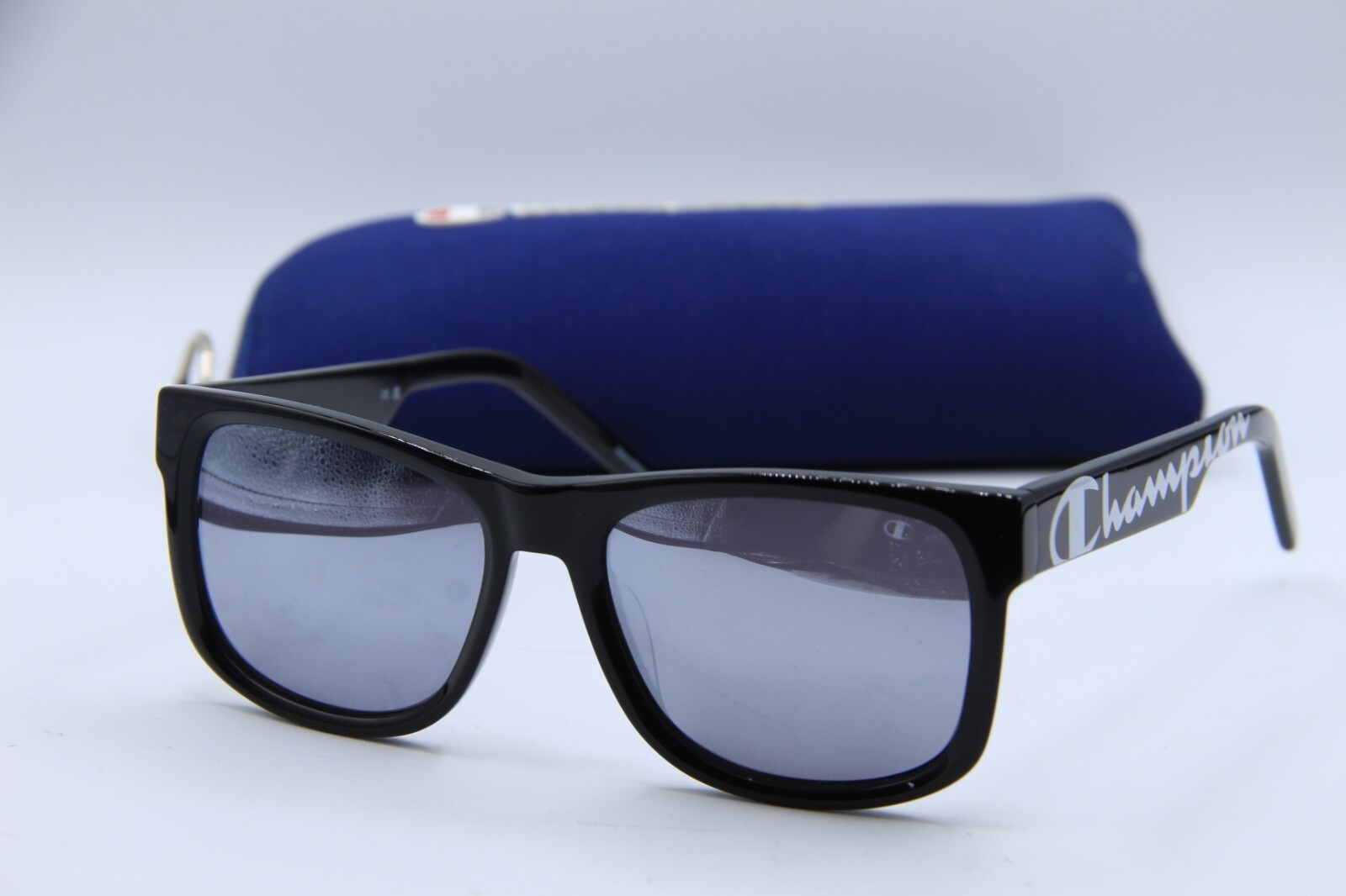 NEW CHAMPION GUSA 200 C0I BLACK MIRRORED AUTHENTIC FRAMES SUNGLASSES 54-17
