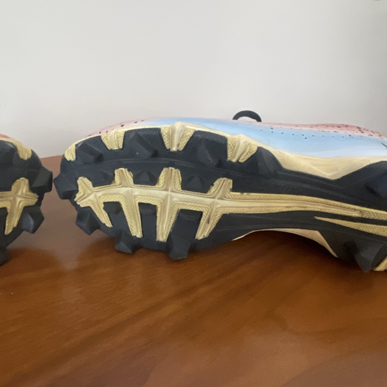 Mike Trout All-Star Nike Lunar Vapor Rainbow Trout ASG Cleats Size 5