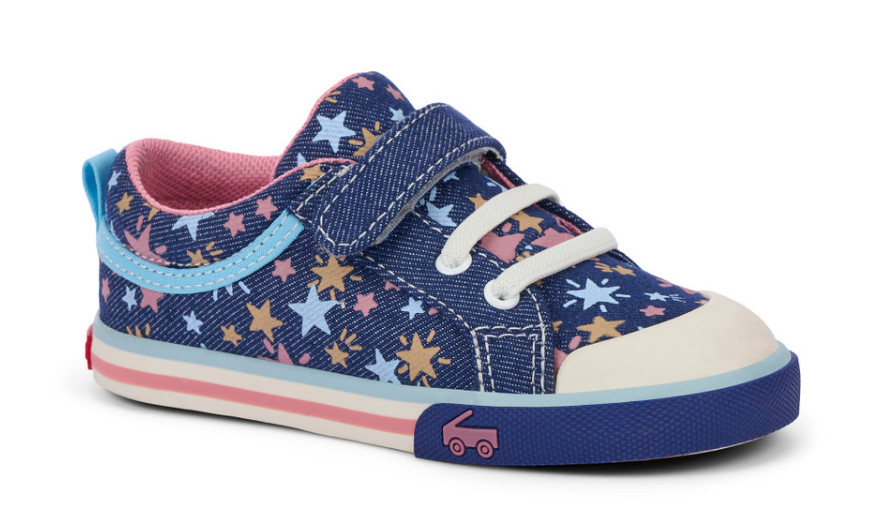 See Kai Run Kristin Navy Denim/Stars (NEW)